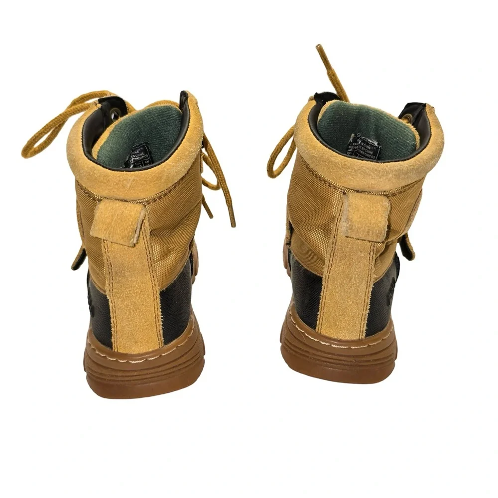 Polo Ralph Lauren Duck‎ Boots Tan Workwear Boys Size 11